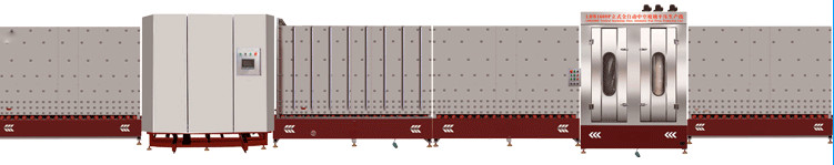 LBP1800內(nèi)合片立式中空玻璃板壓生產(chǎn)線